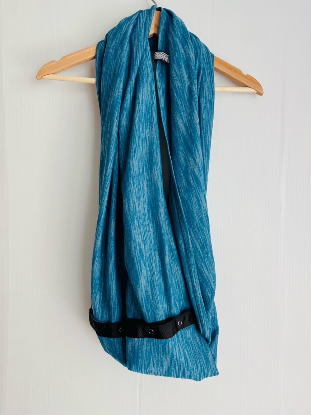 Lululemon Vinyasa Scarf Heathered Tofino Teal Blue